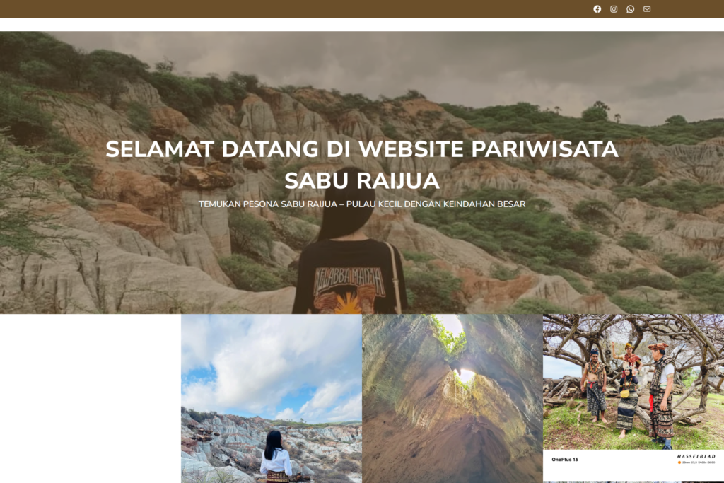 Website Promosi Pariwisata Sabu Raijua Website Promosi Pariwisata Sabu Raijua